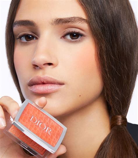 blush dior orange|dior blush with flushed cheeks.